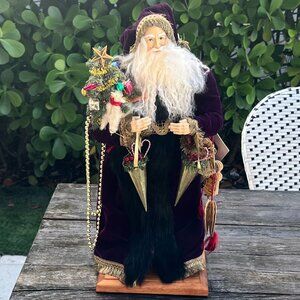 LYNN HANEY "Victorian Keepsakes" SANTA LIMITED EDITION #1130 SIGNED 2000